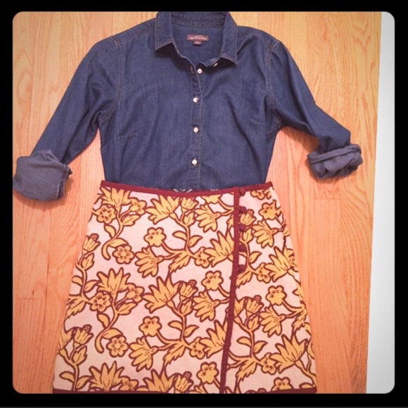 Denim Button-down - Picture 2 of 8